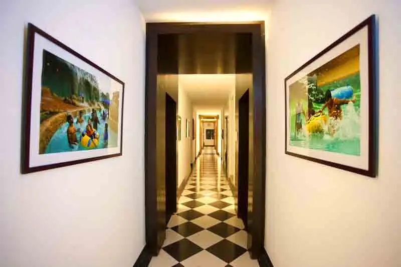 Gallery corridor