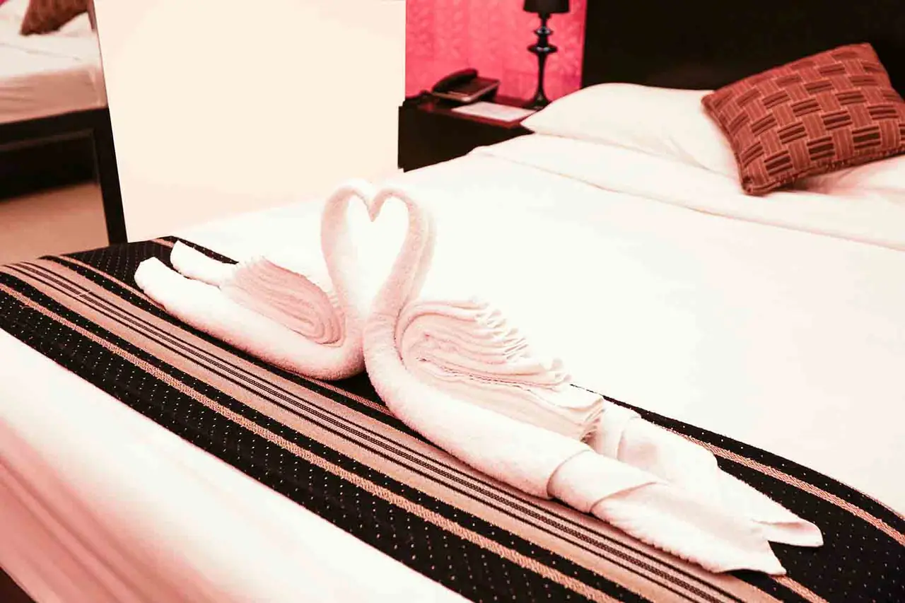 Warm, comfortable rooms